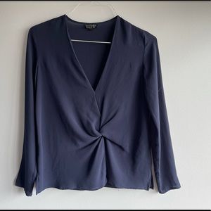 Navy Blouse